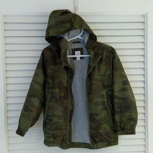 Baby Gap Size 3 Camouflage hooded windbreaker jacket
